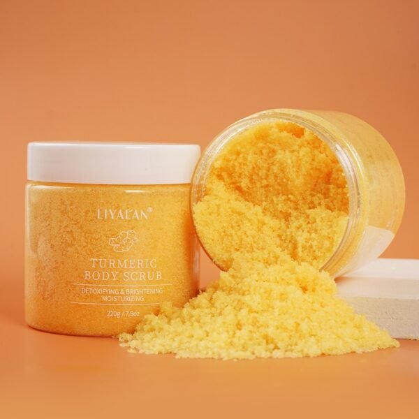 Turmeric Face Body Sugar Scrub - Image 6